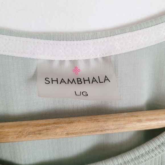 Shambhala | Mint Twist Front Knot Tank Top - Picture 4 of 11